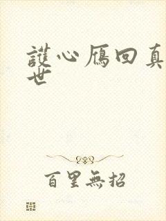 护心雁回真实身世封面