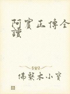 阿宾正传全文阅读封面