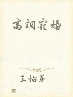 高调宠婚