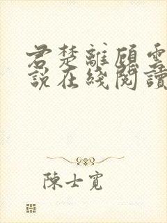 君楚离顾云汐小说在线阅读