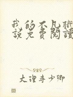 我的不凡职业小说免费阅读