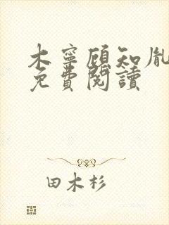 木宁顾知胤小说免费阅读封面