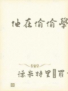 他在偷偷学习啦