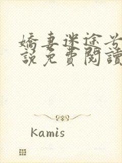 娇妻迷途兮夜小说免费阅读