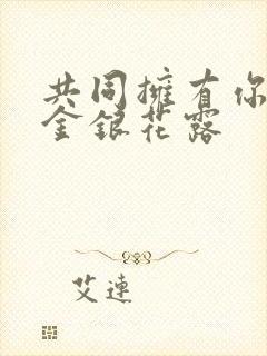 共同拥有你by金银花露