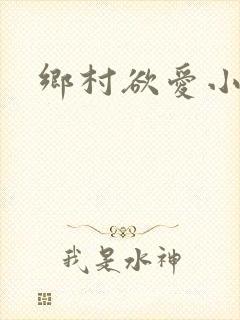 乡村欲爱小说封面