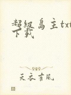 超级岛主txt下载