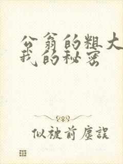 公翁的粗大放进我的秘密