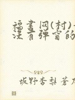 福书网(村)—没有弹窗的