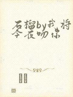 石榴by我将在今夜吻你封面