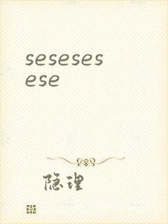 sesesesese封面