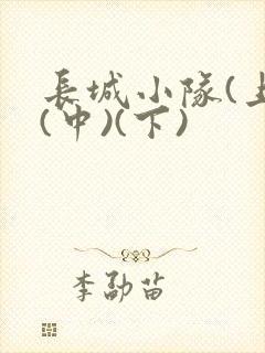 长城小队(上)(中)(下)