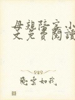 母亲陪客小说全文免费阅读封面