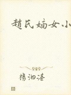 赵氏嫡女小说封面