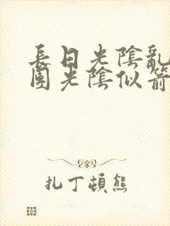 长日光阴乱作一团光阴似箭