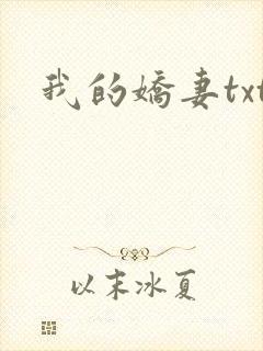 我的娇妻txt