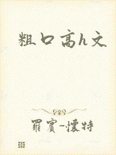 粗口高h文