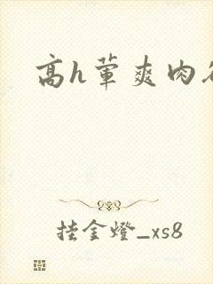 高h荤爽肉欲文