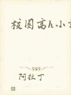 校园高h小说