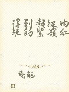 得到超级肉禽系统的紫岭红山封面