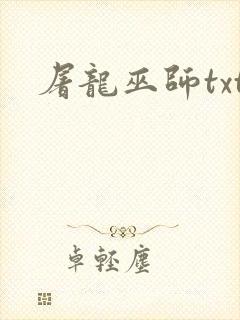 屠龙巫师txt