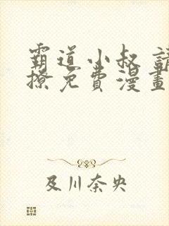 霸道小叔 请轻撩免费漫画下拉式封面