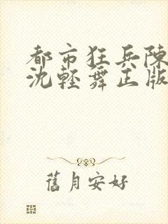 都市狂兵陈六何沈轻舞正版