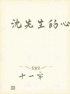 沈先生的心头宝