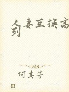 人妻互换高h系列