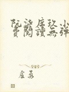 阮柒席玖小说免费阅读无弹窗