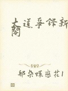 大道争锋新笔趣阁封面