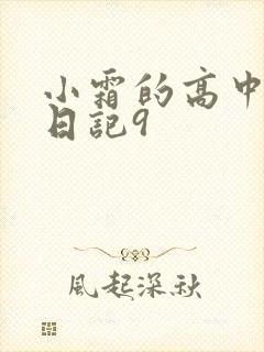 小霜的高中成长日记9