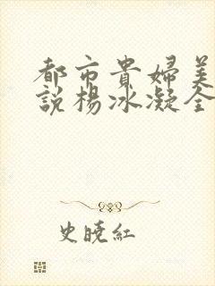 都市贵妇美腿小说杨冰凝全文阅读