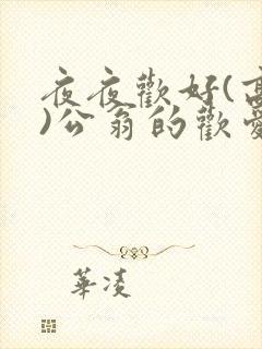 夜夜欢好(高h)公翁的欢爱