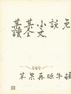 某某小说免费阅读全文