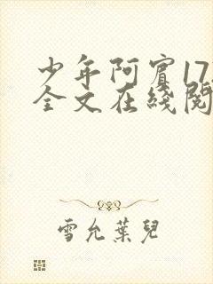 少年阿宾172全文在线阅读