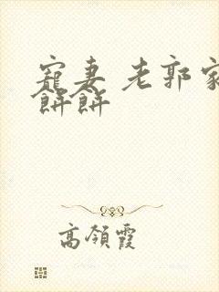 宠妻 老郭家的饼饼