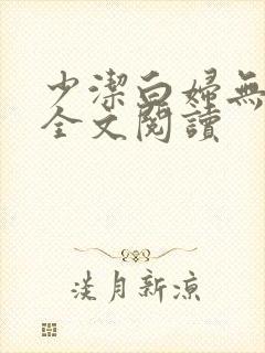 少洁白妇无删减全文阅读