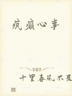 疯癫心事封面