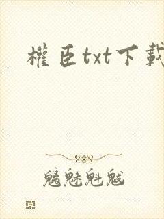 权臣txt下载封面