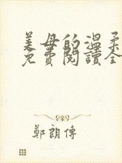 美母的温柔小说免费阅读全文笔趣阁封面