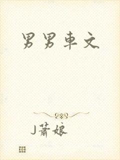男男车文