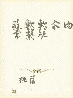 苏软软汆肉的日常系统