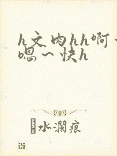 h文肉hh啊～嗯～快h
