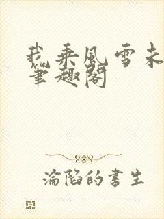 我乘风雪未删减笔趣阁封面