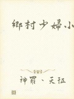 乡村少妇小说
