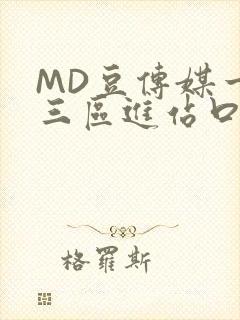 MD豆传媒一二三区进站口