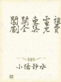 闯关东电视连续剧全集免费观看封面