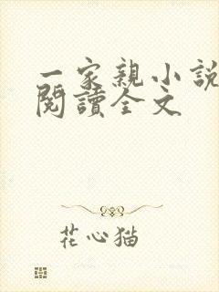 一家亲小说免费阅读全文