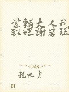 首辅大人我们和离吧谢容珏